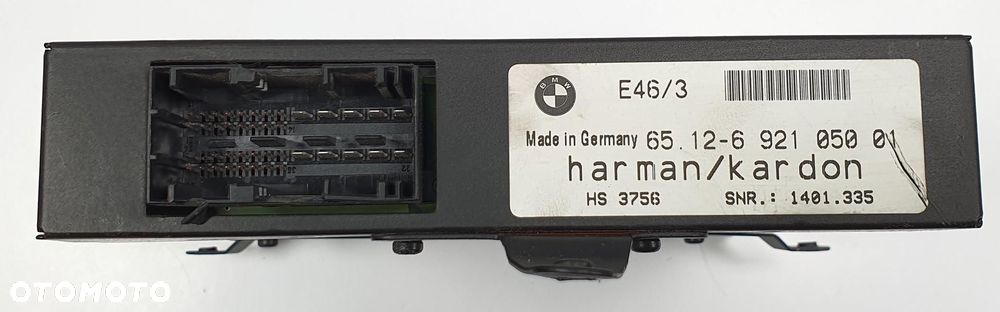 WZMACNIACZ HARMAN KARDON BMW E46 6921050 - 3