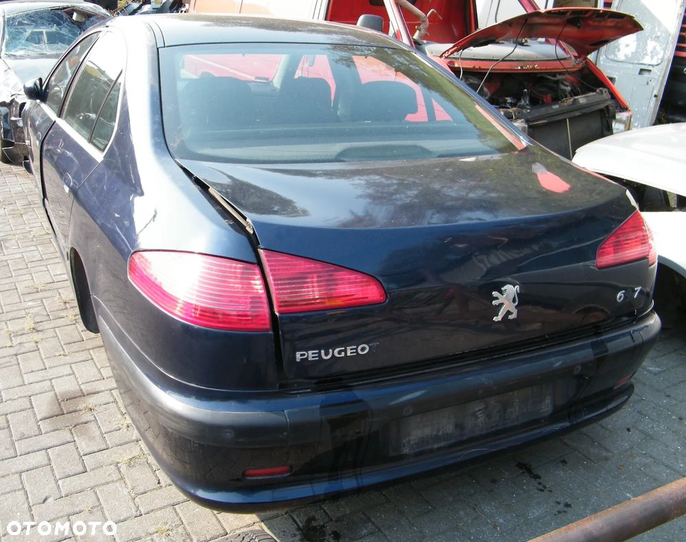 Peugeot 607 (99-04r.) 2.2 HDI 133KM. Silnik DW12TED4 Skrzynia 20LM03 lakier KMP. Cały na części. GWARANCJA !!!  Przód Tył Zestaw Komplet Drzwi Klapa Zderzak Błotnik Maska Grill Atrapa Szyba Pas Lampa Lusterko Boczki Fotel Kanapa Kokpit Deska Rozdzielcza Przełącznik Włącznik Sterownik Przewody Wiązka Instalacja Moduł Komputer Czujnik Listwa Pompa Alternator Wtryski Głowica Rozrusznik Kompresor Sprzęgło Dwumas Silnik Skrzynia ABS Klimatyzacji Paliwa Wspomagania Kolektor Turbina Przepustnica Zawór Chłodnica Koło Hak Belka Sanki Zawieszenie Mcpherson Półoś Amortyzator Wydech Tłumik Zacisk Most - 3