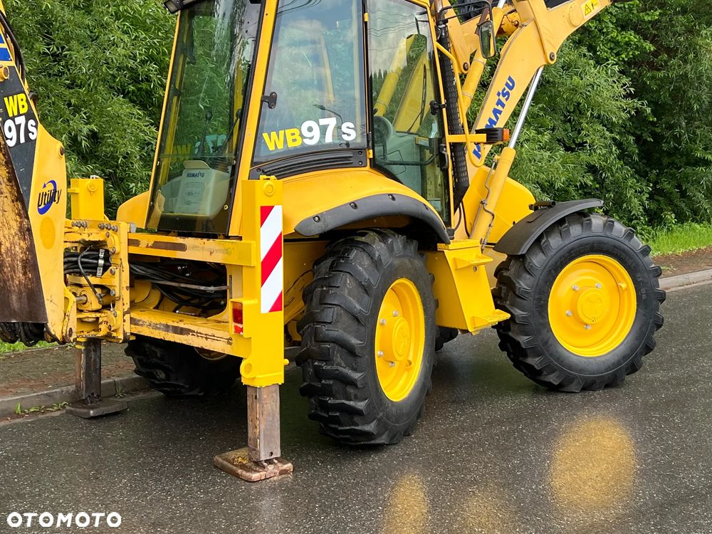 Komatsu * Koparko Ładowarka * Komatsu WB 97 S Utility * - 16