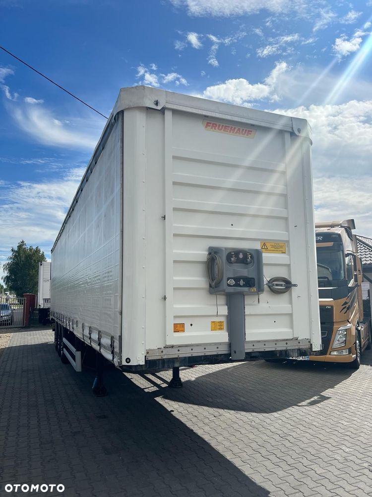 Fruehauf 2016 firanka plandeka mocna podłoga deska szyna bogato wyposażona wron-pol - 3