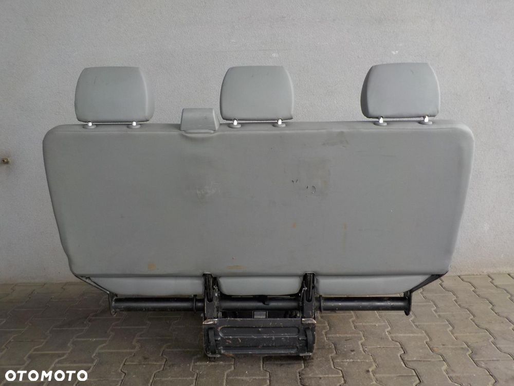 VW T5 T6 FOTEL TRÓJKA POTRÓJNY KANAPA ŁAWKA TYŁ TYLNA INKA - 6