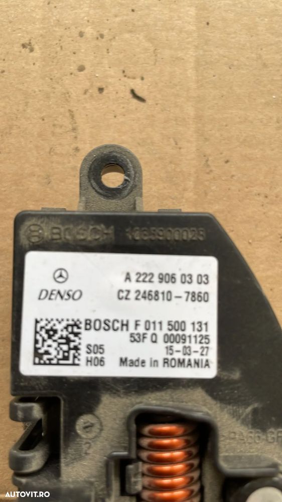 Aeroterma Habitaclu cu Rezistenta Gla X156 W156 Cla W117 W176 W246 A2469061601, a2229060303 - 3