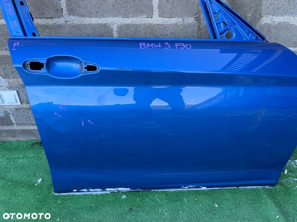 BMW 3 F30 F31 DRZWI PRAWE PRZEDNIE PRAWY PRZÓD EU ORG D91 - 6