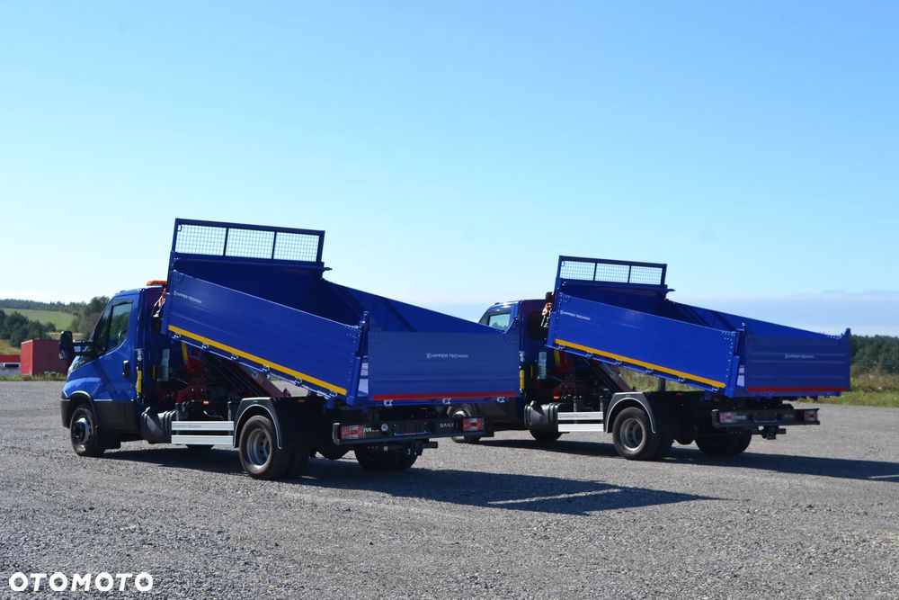 Iveco Daily Producent nadwozi WYWROT Kiper Wywrotka HDS Zabudowa Żuraw Dźwig Fassi Palfinger HIAB Hyva HMF - 2