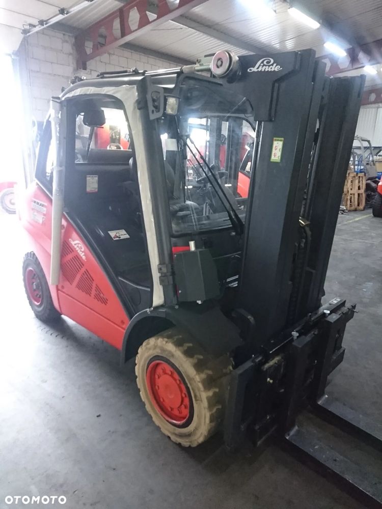 Linde [2014] WÓZEK WIDŁOWY LINDE H50T GAZ 5ton kontener - 6