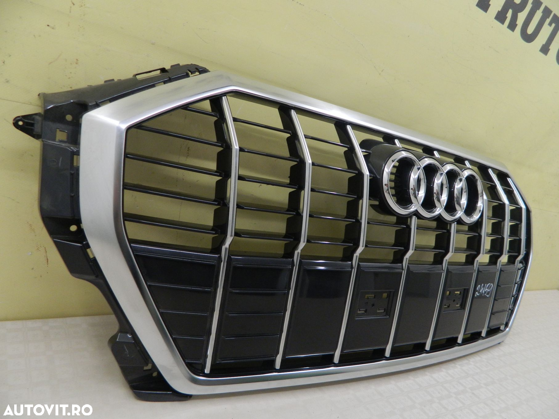 Grila radiator Audi Q3 83A S-Line, 2018, 2019, 2020, 2021, 2022, 2023, cod origine 83A853651E. - 5