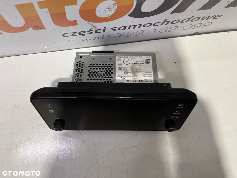 SKODA FABIA 4 IV 2024  SCALA WYŚWIETLACZ MONITOR RADIO NAWIGACJA 657035869A - 2