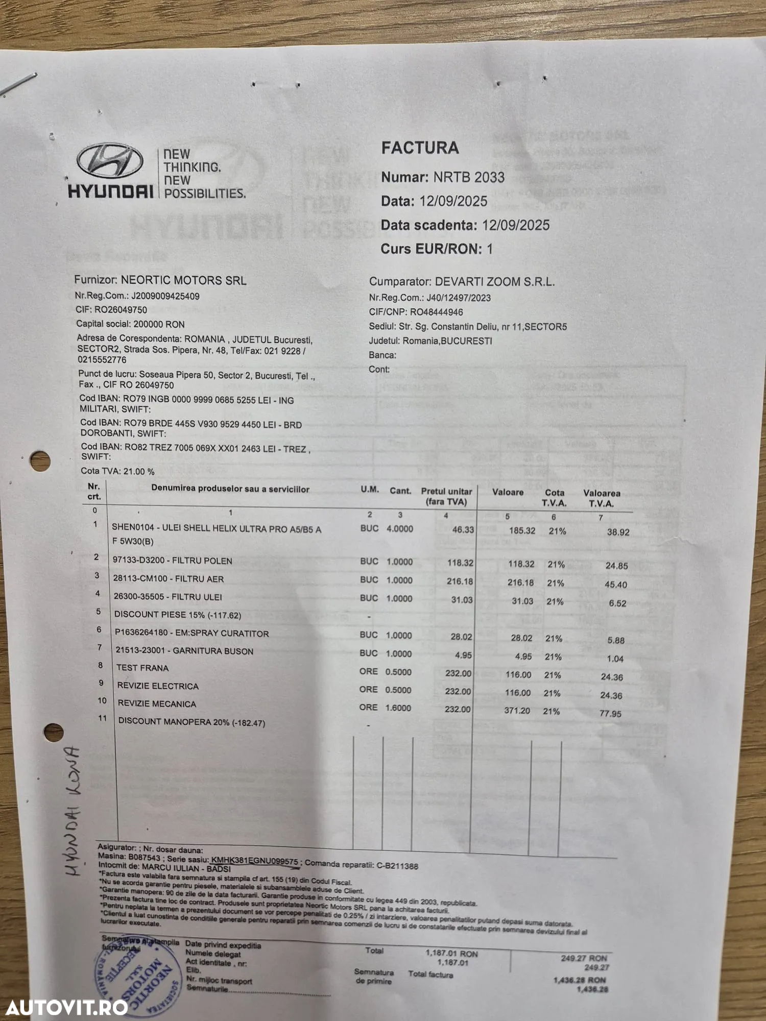 Hyundai KONA Hybrid 1.6 GDI 141 CP 2WD 6DCT Highway - 3