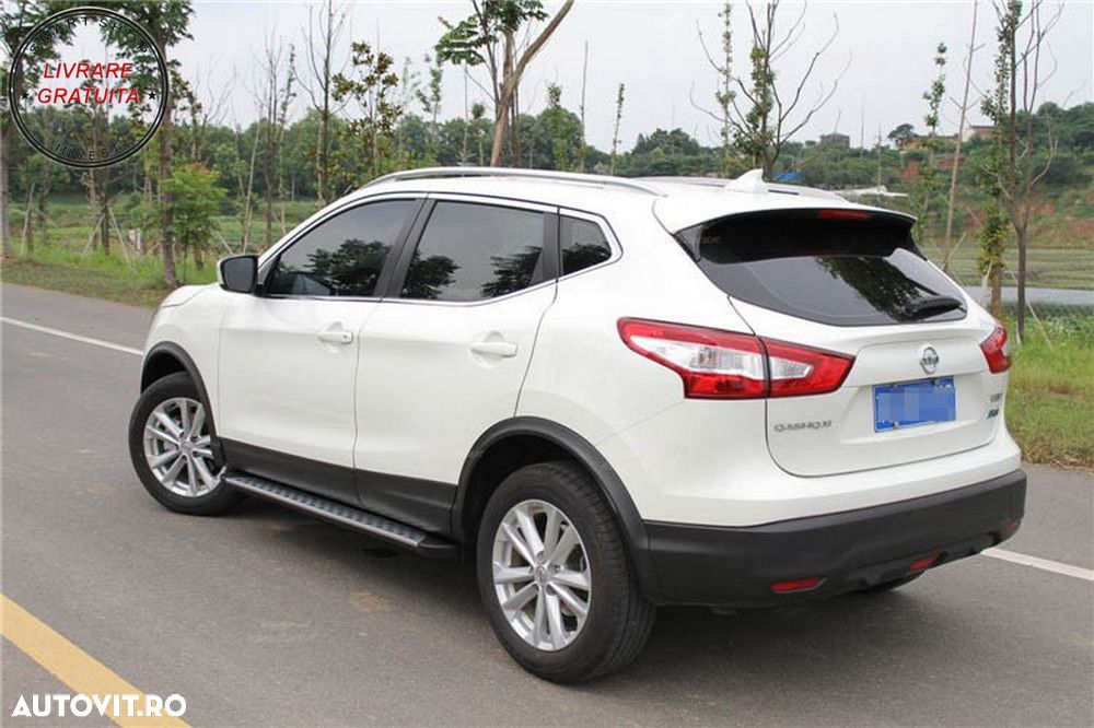 Praguri Trepte Laterale Nissan Qashqai SUV J11 (2014-2016)- livrare gratuita - 11