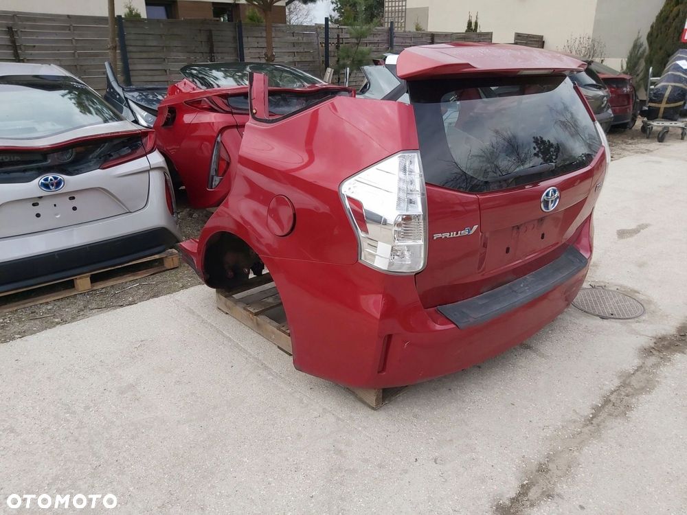 Toyota Prius Plus + listwa zgarniająca szyby drzwi lewy przód - 6