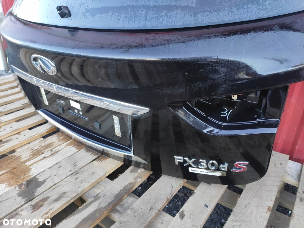 INFINITI FX30D KLAPA TYŁ BAGAŻNIKA KAMERA BLENDA IGŁA W KOLOR ORYGINAŁ - 12