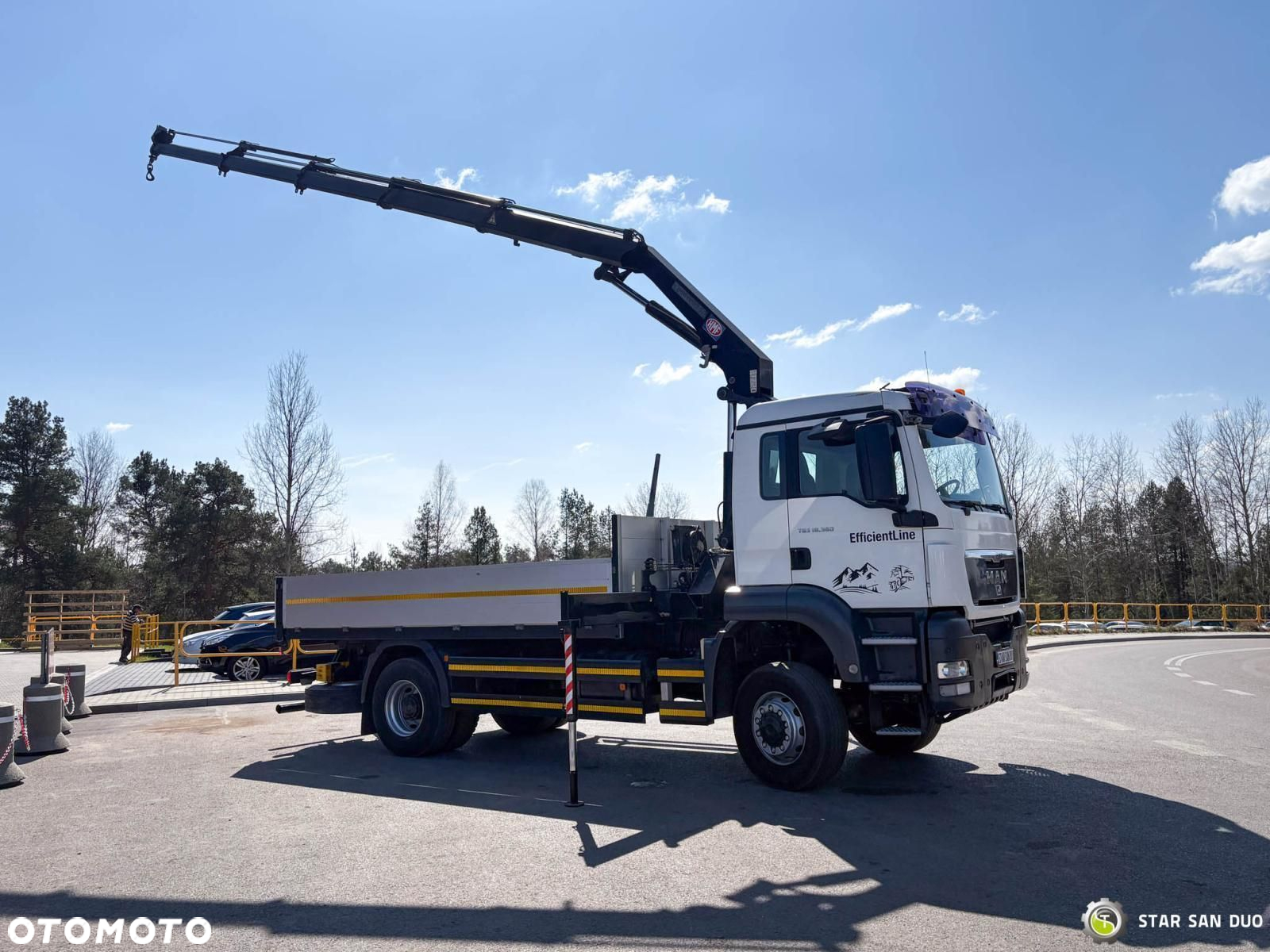 MAN TGS 18.360 4x4 HMF 1720 K-4 HDS Żuraw Crane - 2