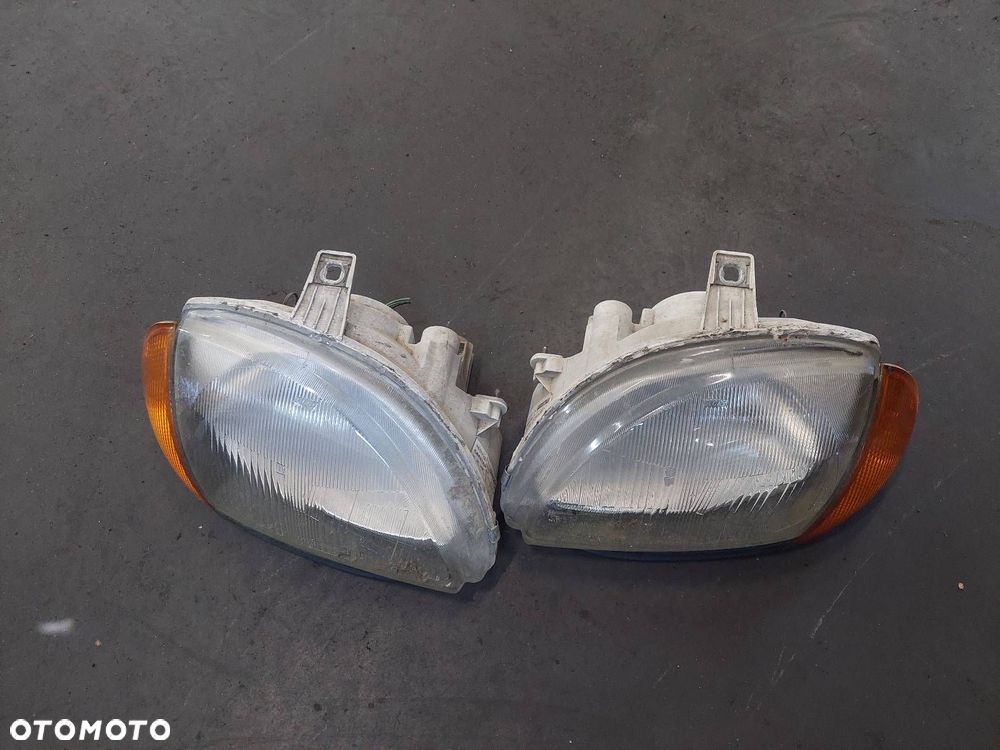KOMPLETNY PRZÓD FIAT SEICENTO 900 483/A MASKA ZDERZAK LAMPA LEWA PRAWA - 2