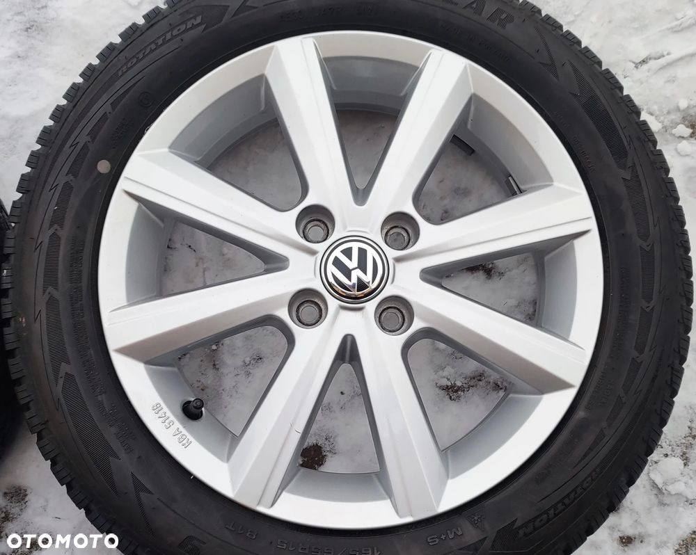 Koła Zimowe Felgi Aluminiowe Oryg. Vw UP Skoda Citigo Seat Mii Goodyear 165/65/15 4x7,9mm 2021 rok Idealne!! Starogard Gdański - 4
