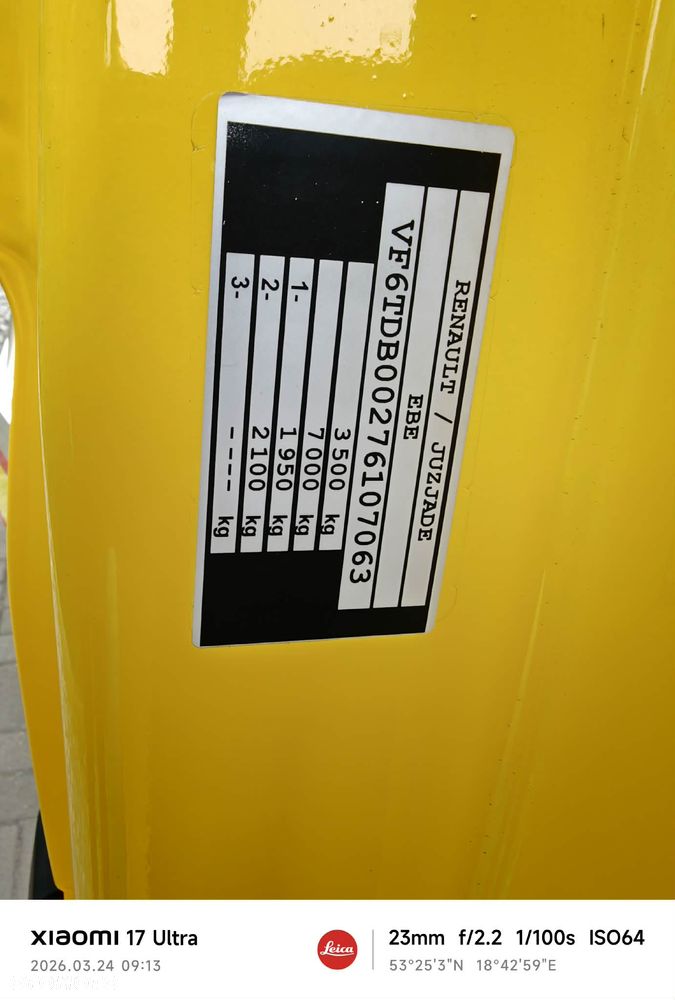 Renault Master PPP  Automat hak 3,5 tony - 15