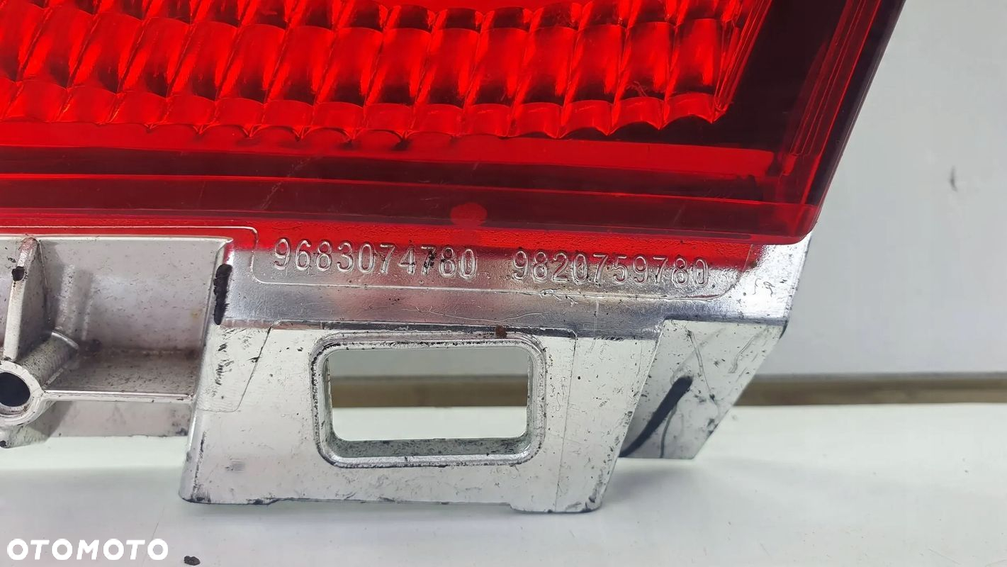 Peugeot 308 308CC Coupe Cabrio 2008 lewa Lampa tylna tył przeciwmgielna - 7