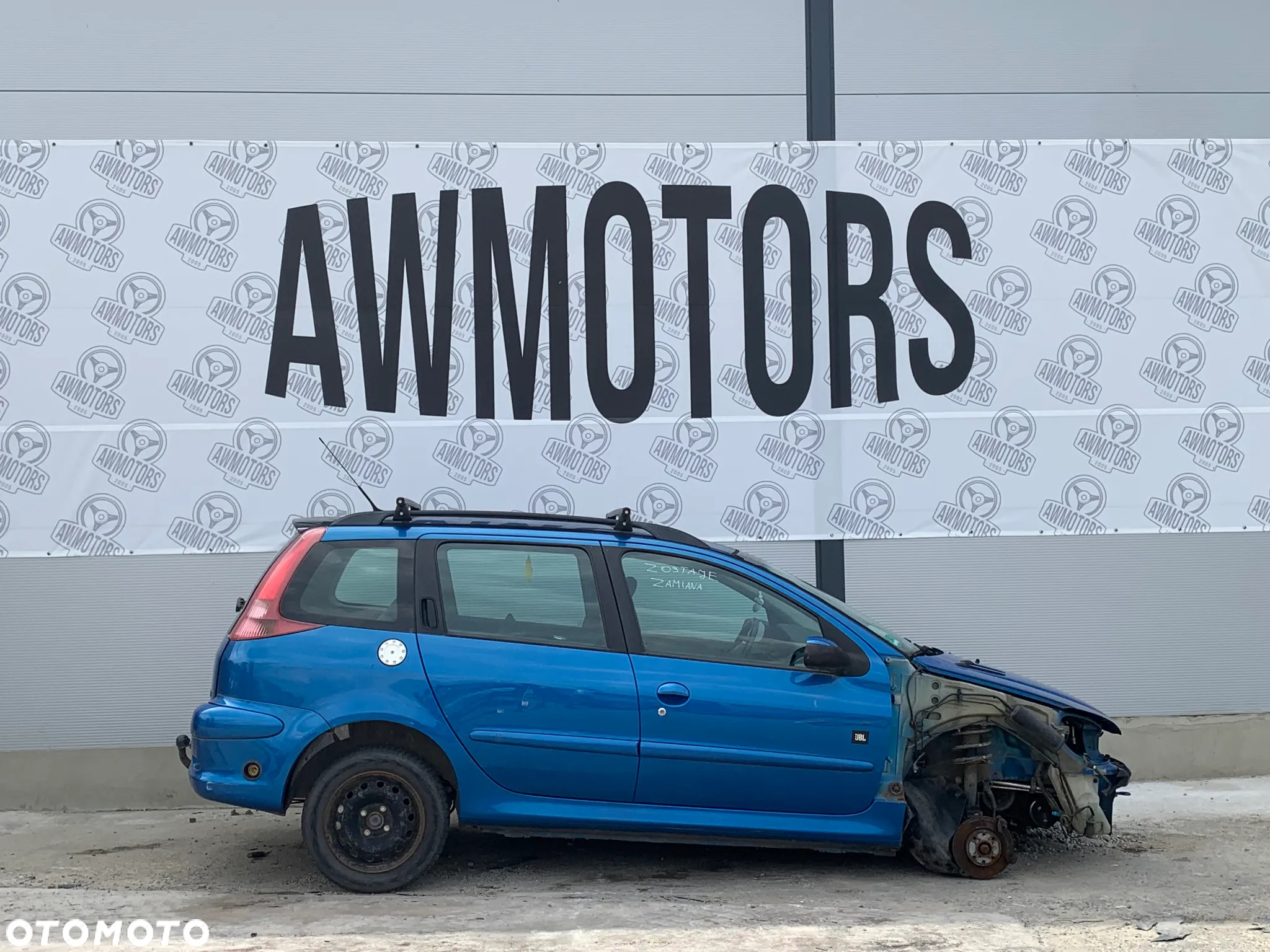 PEUGEOT 207 SW 2007 *SAMOCHÓD NA CZĘŚCI* 1276 MASKA LAMPA DRZWI LUSTERKO ZDERZAK GRILL BŁOTNIK KLAPA BELKA PRAWE LEWE PRZÓD TYŁ - 3