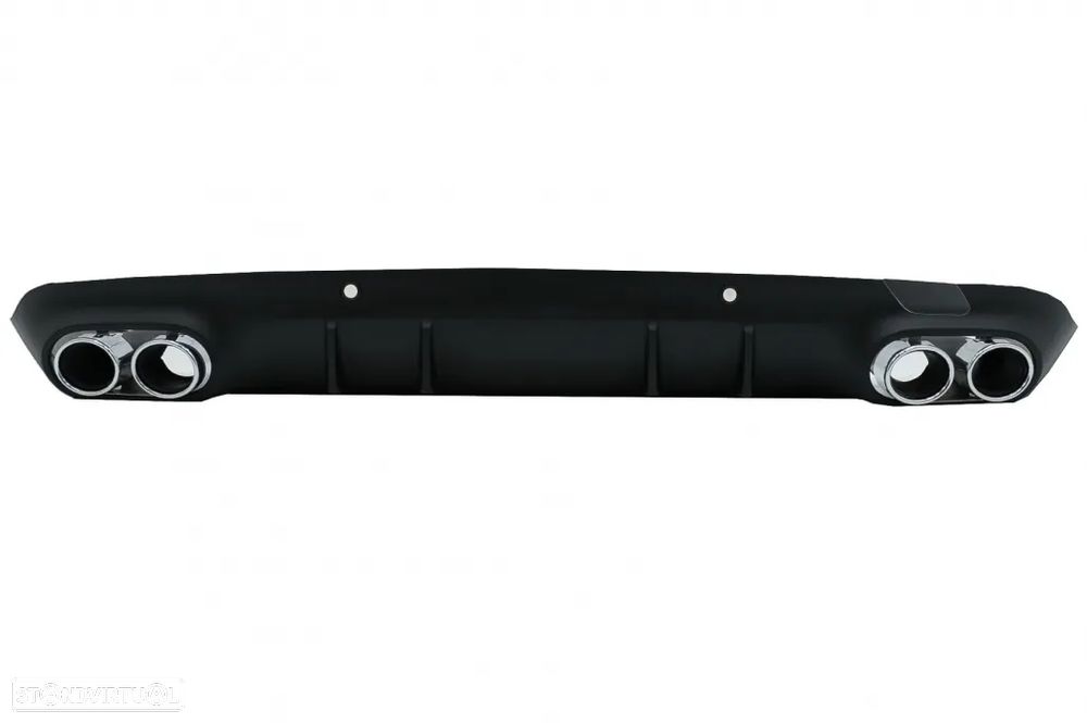 Difusor com Ponteiras Mercedes CLS C257 (2018 em diante) Look 53 AMG - 1