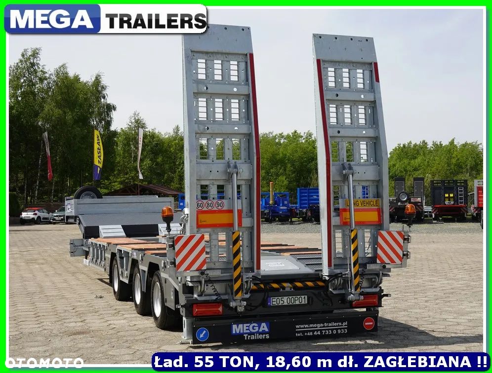 Inny LAWETA DMC 54 T, rozciągana 18,6 m, PTO, najazdy HYDRULICZNE !!! - 8