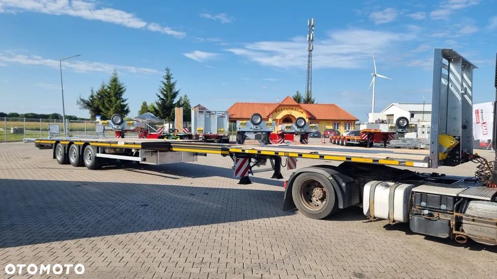 MAX Trailer platforma z hydraulicznie opuszczaną i wysuwaną rampą najazdową - 18