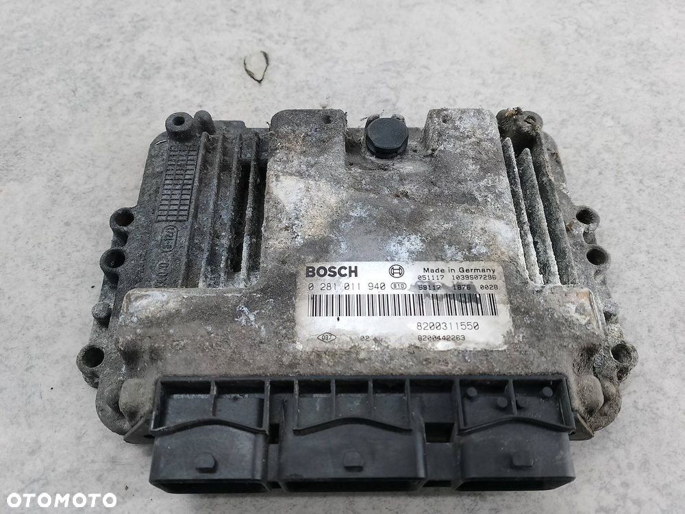 KOMPUTER, STEROWNIK RENAULT MASTER II FL 8200442263 8200311550 2.5 DCI - 1