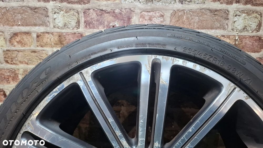 FELGI ALUMINIOWE KOŁA 18" 235/45 5x108 ET27 PEUGEOT RCZ 2010- ROK - 6