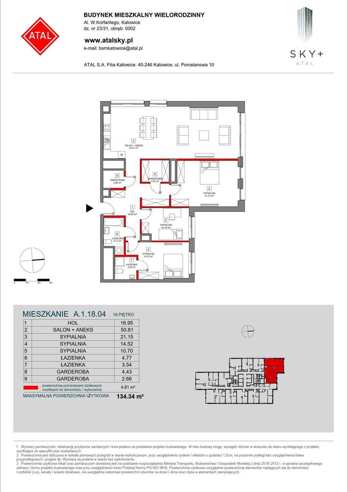 4-pokojowe mieszkanie 134m2 Bezpośrednio - Pełny obrazek: 2/24