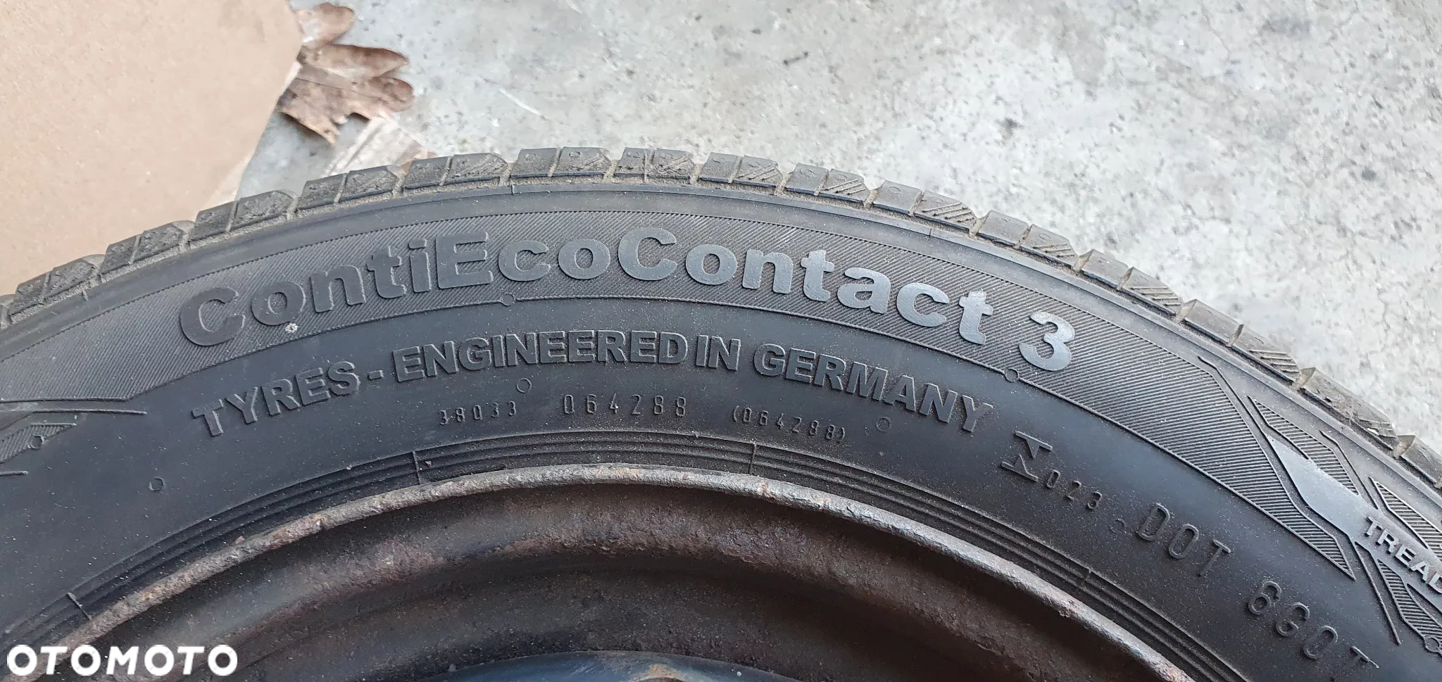 Felgi stalowe z oponami Opel Lancia 4x100 155/70 R13 A4471297 - 8