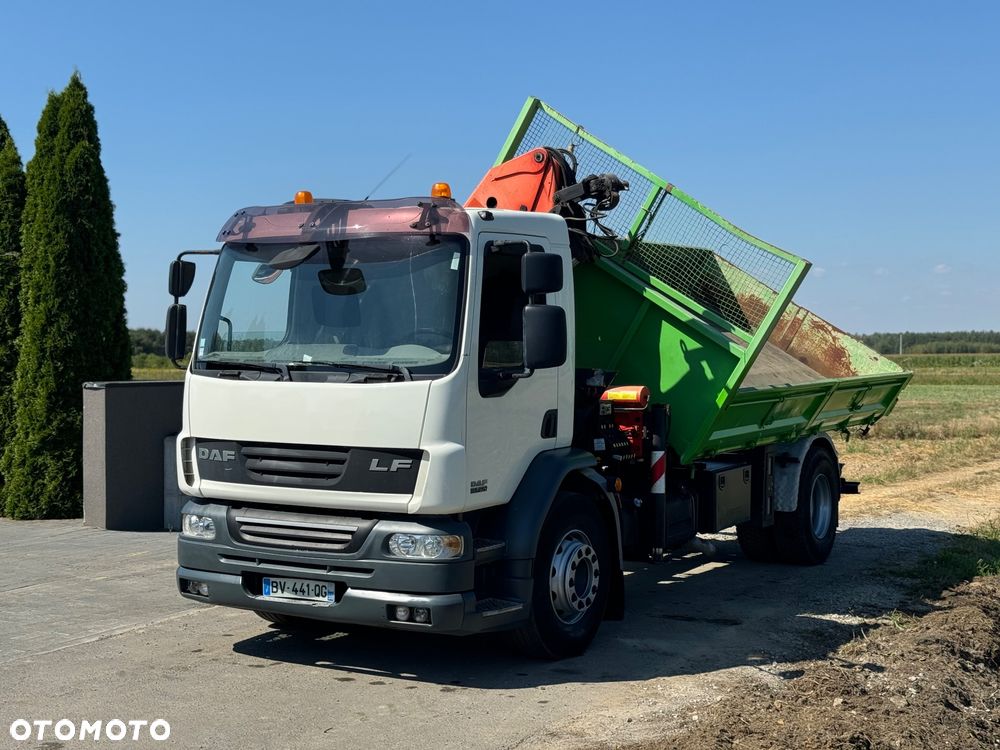 DAF LF 55 250 Wywrotka + HDS Dźwig PALFINGER PK15500 // Super Stan // Świeżo sprowadzony - 10