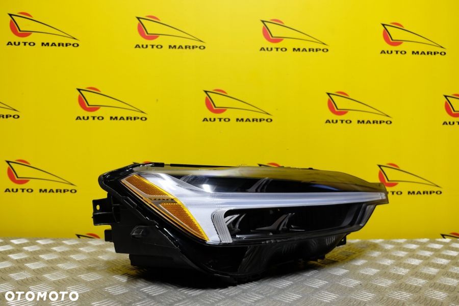 VOLVO XC60 LIFT 2021- REFLEKTOR LAMPA FULL LED SYSTEM PRAWA CZARNA USA - 3