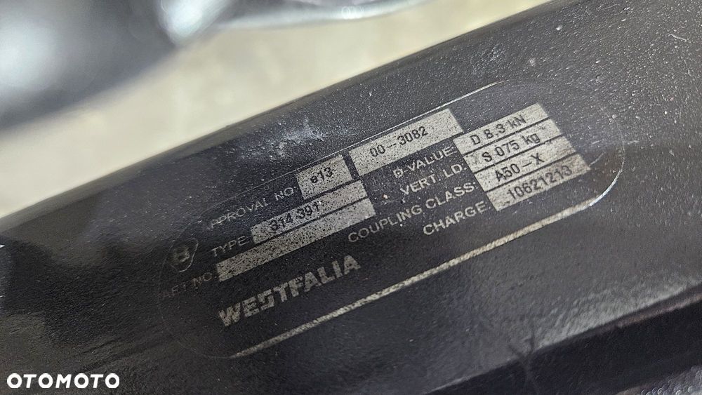 Hak holowniczy wypinany oryginał westfalia opel meriva b kula NaKlucz - 5