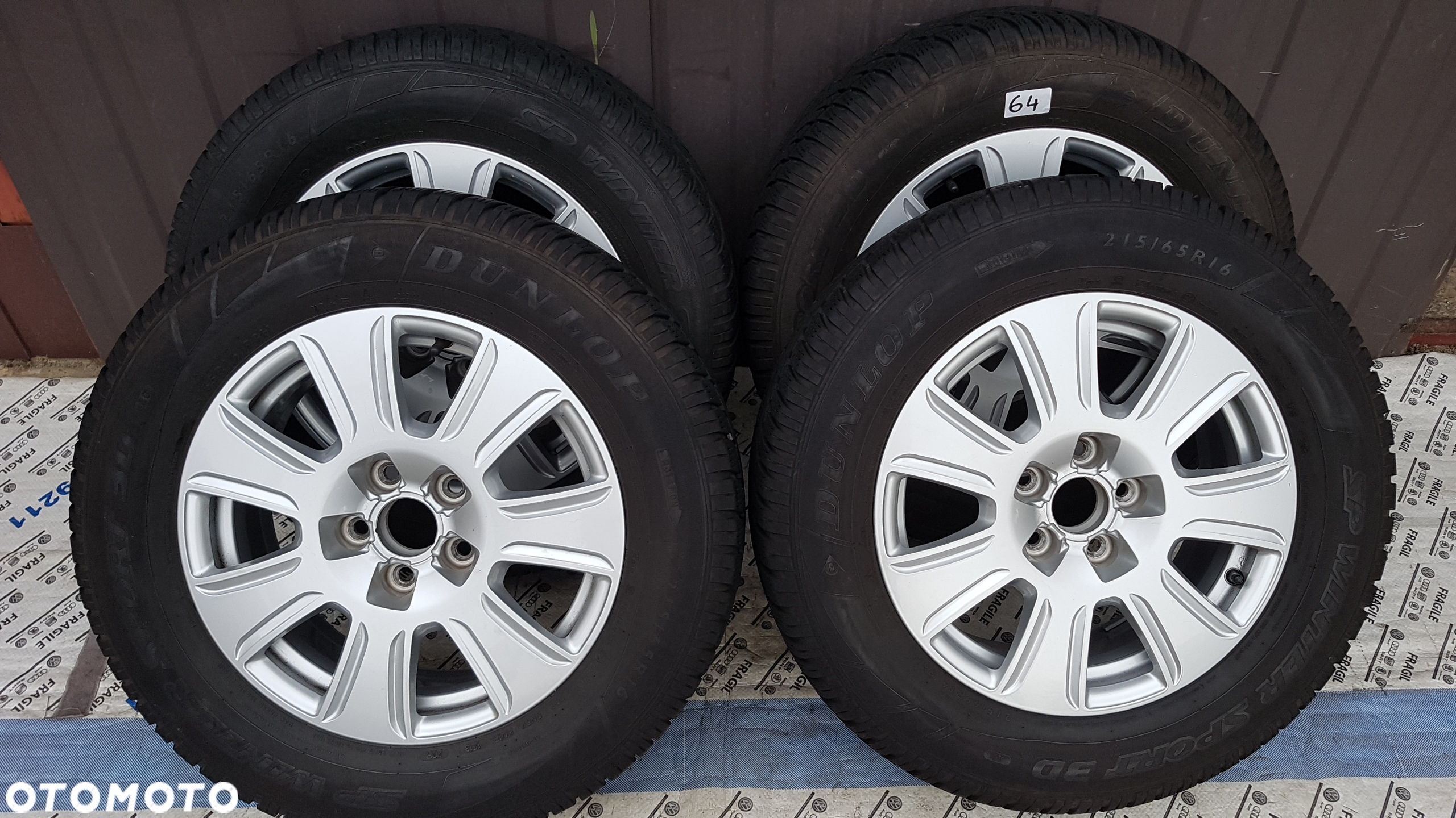 KOŁA VW TIGUAN T-Roc AUDI Q3 Q2 SKODA KARQ SEAT ATECA 5X112 215/65R16 - 17
