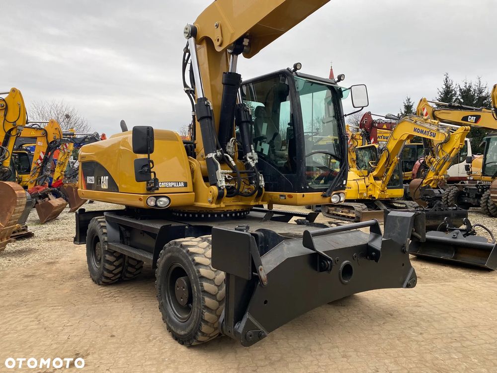 Caterpillar CAT M322D, 2014 ROK, PODPORY + PŁUG, Z NIEMIEC, SUPER STAN, - 9