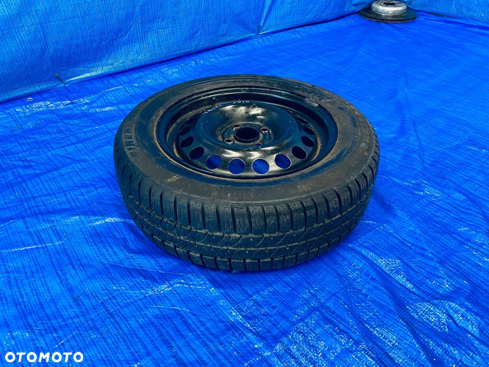 KOŁO ZAPASOWE DOJAZDOWE FELGA STALOWA 6J X 15" 4x100  56,6MM  ET 49 ; OPEL 2150143 ; OPONA 195/60R15 ; OPEL OE Astra G ; Astra H ; Corsa C, D, E ; Vectra B ; Meriva A - 1