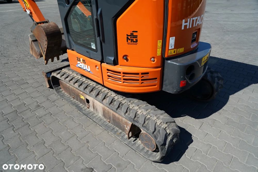 Hitachi ZX26U-6 CR / MINIKOPARKA / 2022 ROK / 1900 MTH / KOMPLET ŁYŻEK - 20