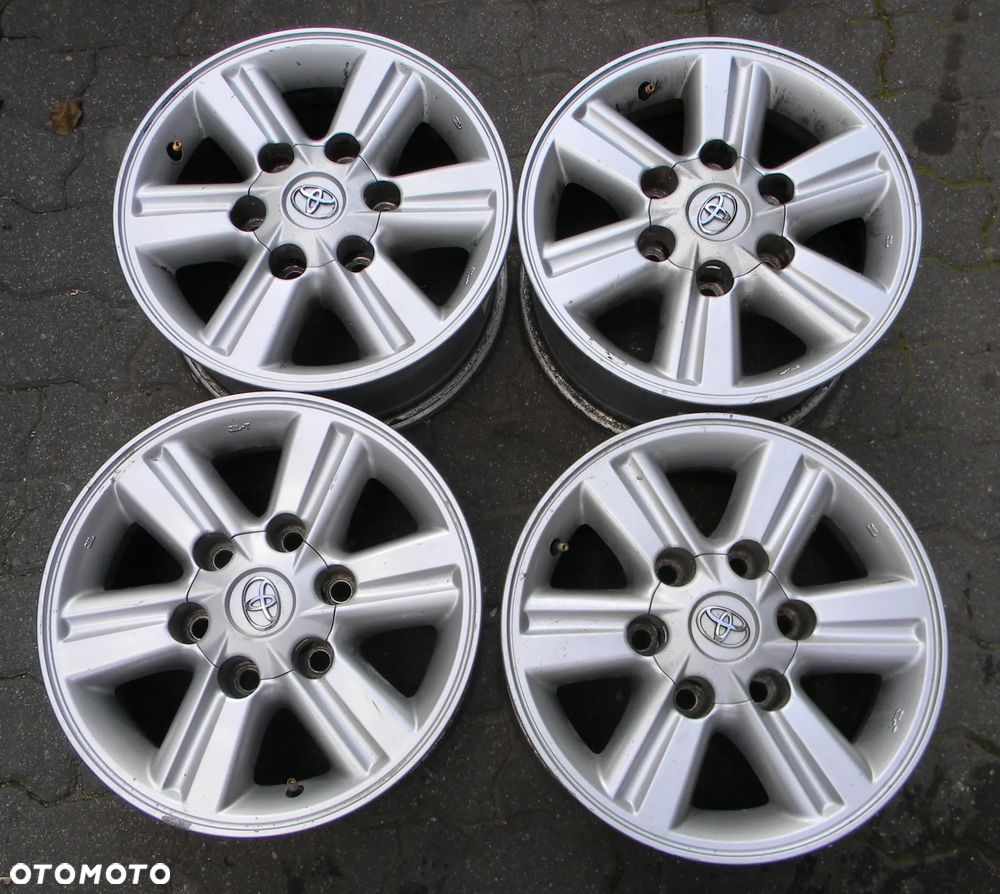 felgi alu 15" TOYOTA HILUX LAND CRUISER komplet - 1