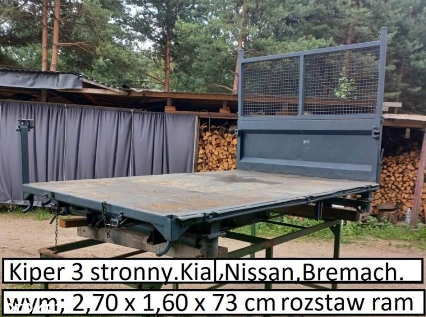 Hakowiec Kiper wywrot burty aluminium Mercedes Renault Scania Kia Nissan Iveco HDS - 14