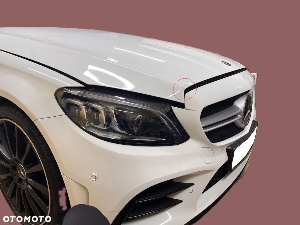 Mercedes W205 Oryginalna ALUMINIOWA maska C43 AMG 2019 rok - 3