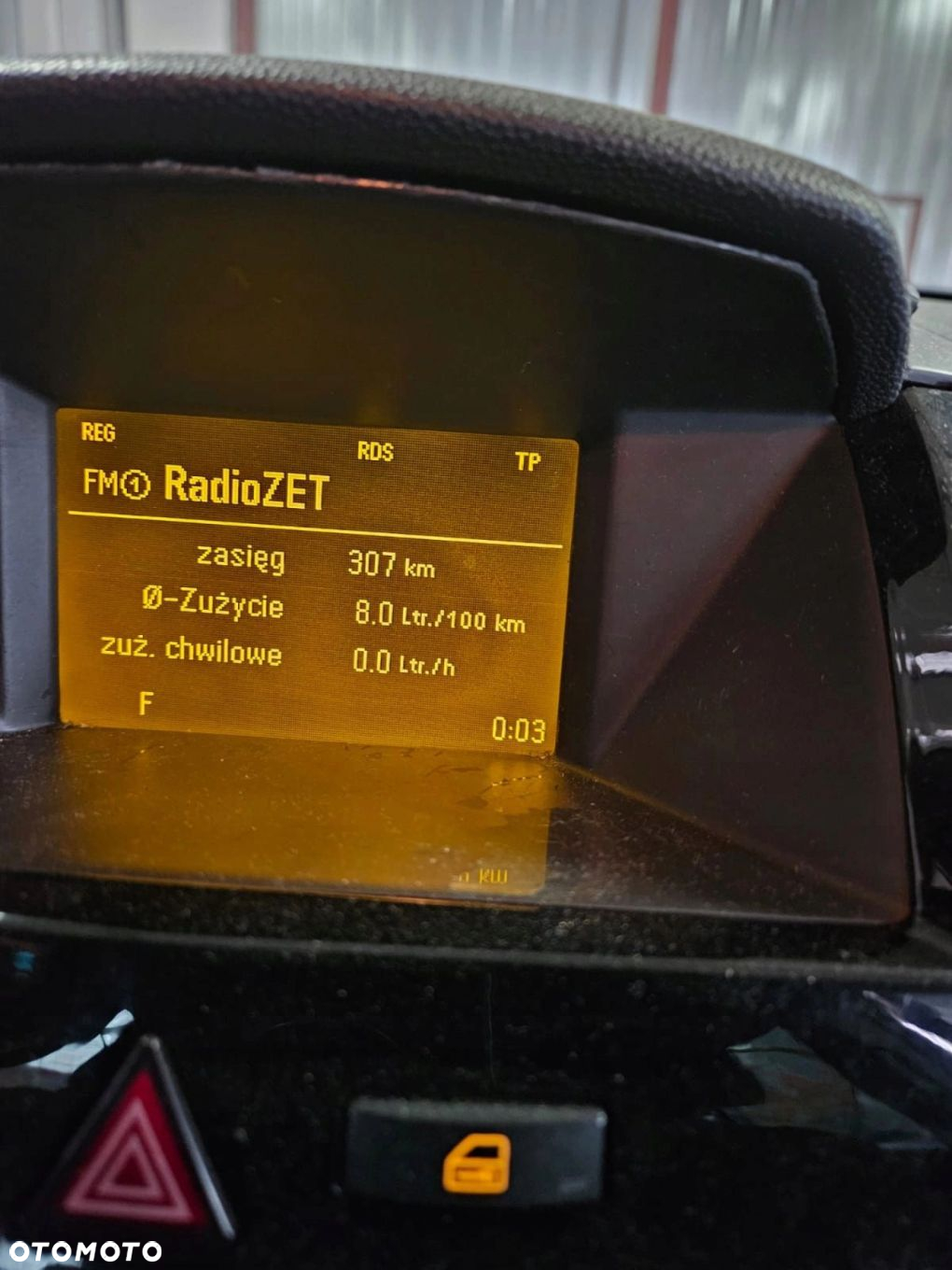 Wyświetlacz monitor Opel Astra III H Zafira II B 13275077 - 5