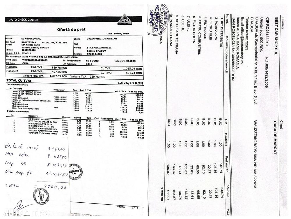 Audi A4 Avant 2.0 TDI DPF - 4