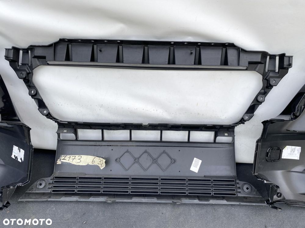 DUCATO BOXER JUMPER 14- ZDERZAK KOMPLET PRZEDNI NAROŻNIKI CZARNY METALIC - 8