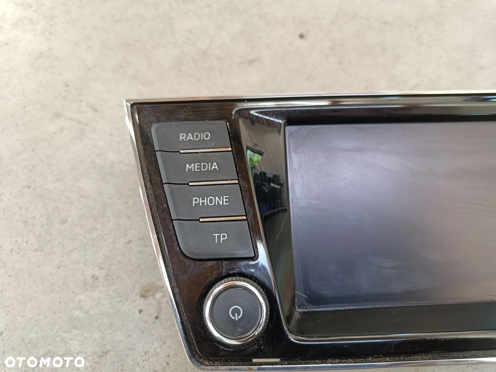 Radio Skoda Fabia 3 III Wyświetlacz Jednostka Czytnik 5Q0035820 6V0919604 - 3