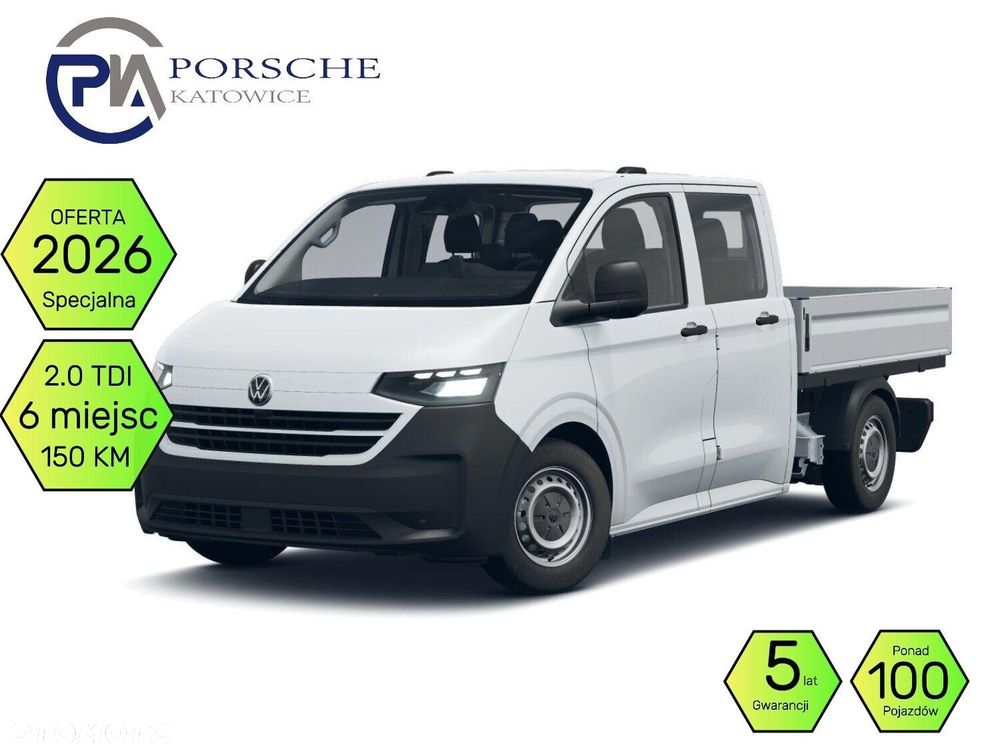 Volkswagen Transporter DOKA Skrzynia 2.0 TDI 150 KM 8-automat 6m - 1