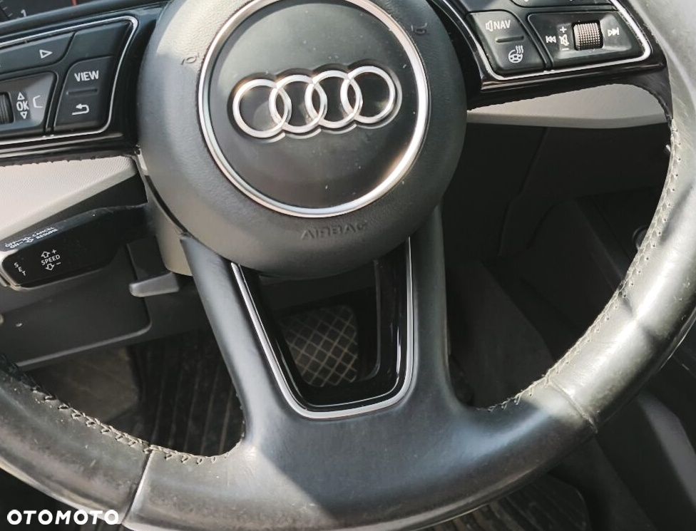 AUDI A4 B9 18r KIEROWNICA SKÓRA SKÓRZANA MULTIFUNKCJA - 2