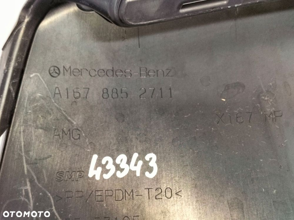 spojler kratka dokładka zderzaka przód mercedes gle w167 23- amg - 6