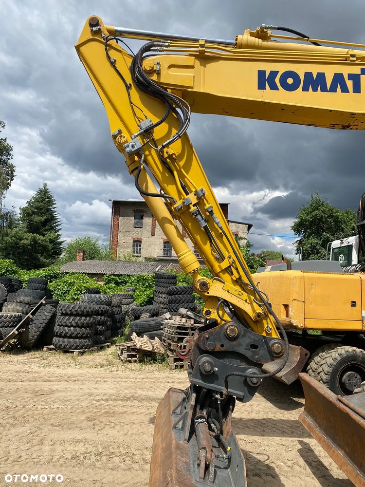 Komatsu PW160-10, 2017 ROK, PODPORY + PŁUG, DŁUŻSZY ZASIĘG, - 13