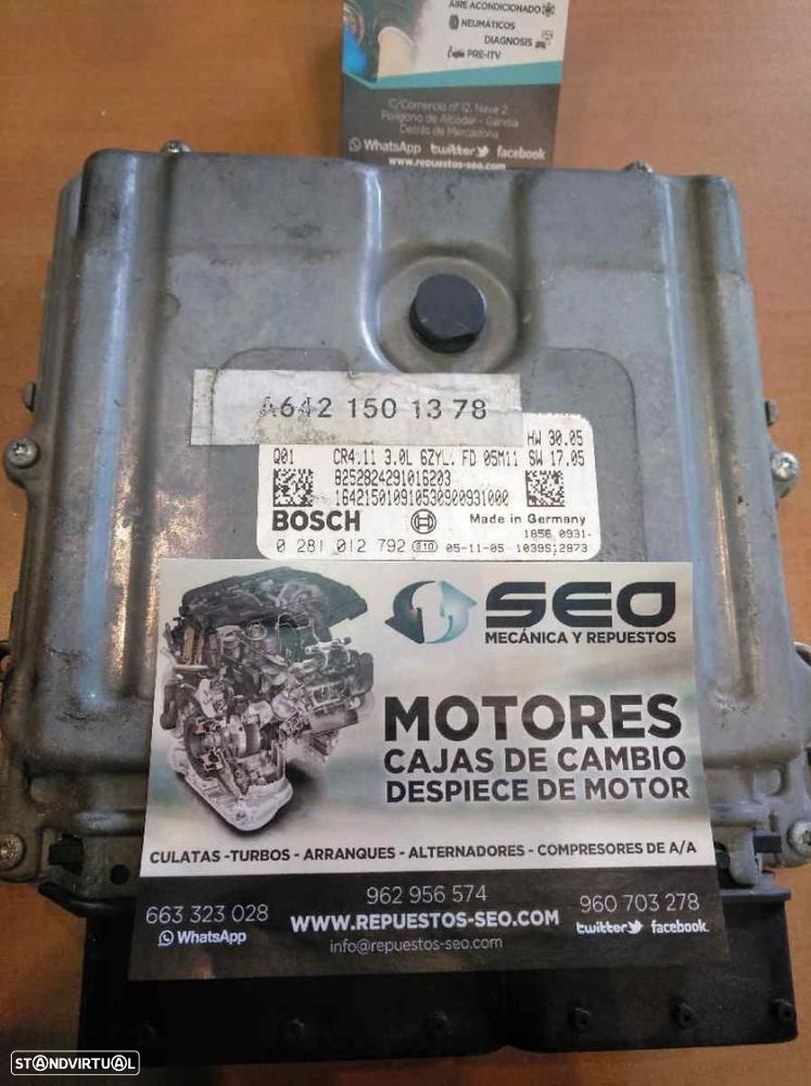 CENTRALINA DO MOTOR UCE MERCEDES-BENZ CLASE R BM 251 - 1