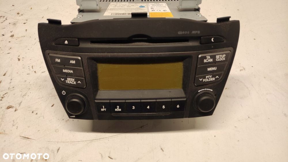 RADIOODTWARZACZ RADIO HYUNDAI IX35 09-15 MP3 - 1