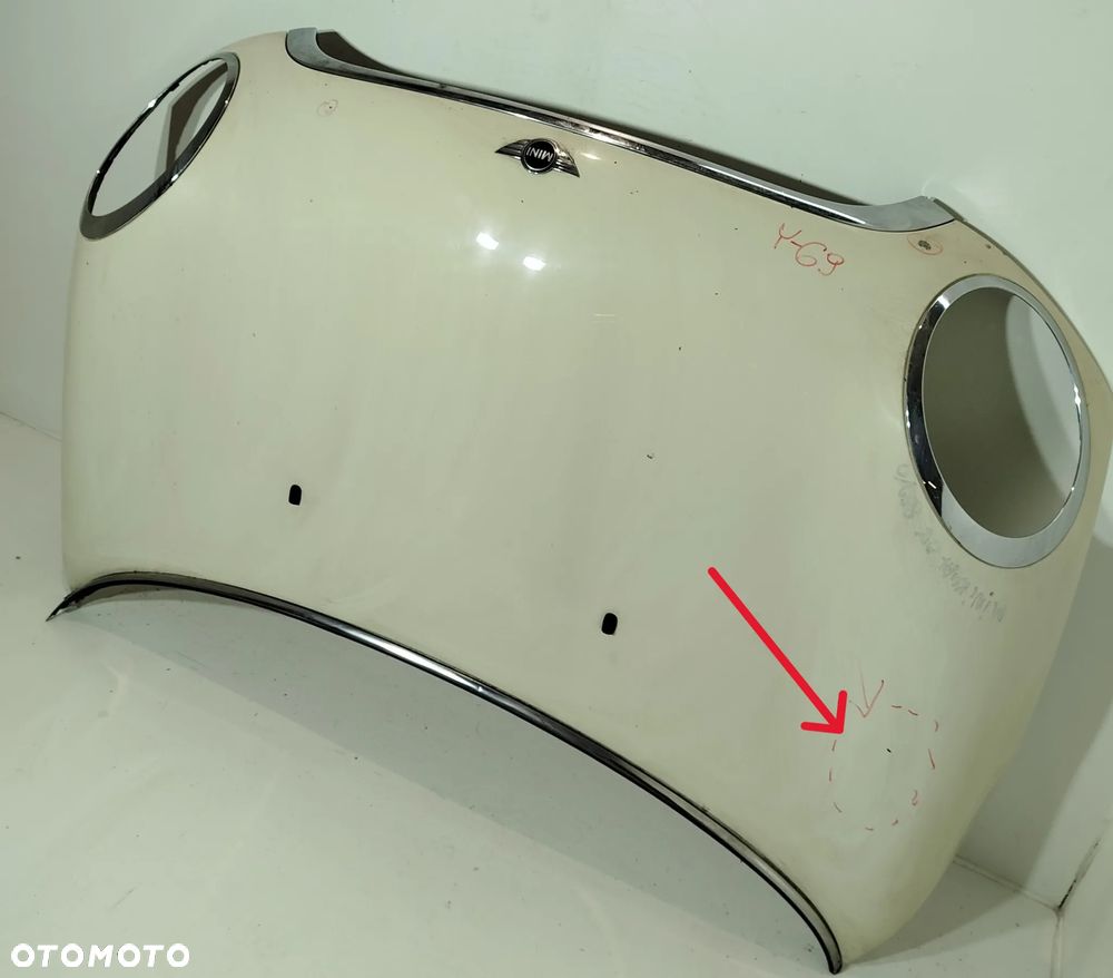 maska pokrywa silnika MINI COOPER R55 R56 06-13 850/0 - 2