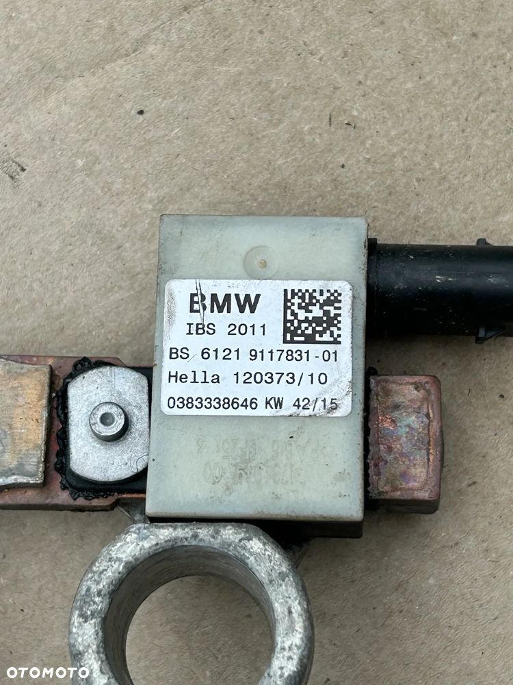 KLEMA MINUSOWA AKUMULATOR BMW F45 F46 9117831 - 2